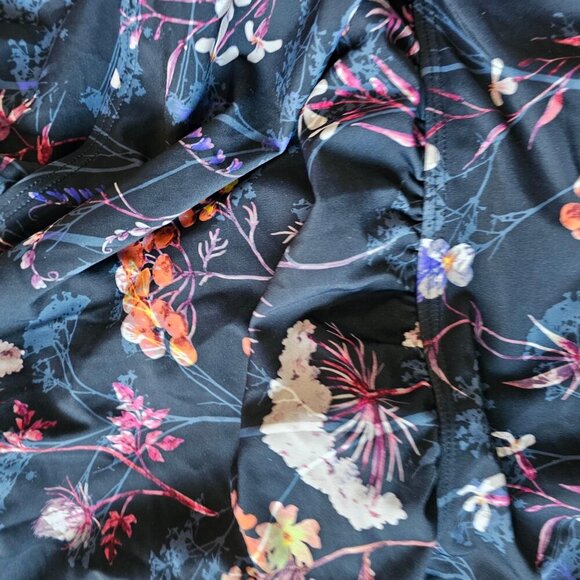 NWT Sun & Sea Women's Floral Curvy Blouson Cross Over One Piece Size 22 - Picture 7 of 16